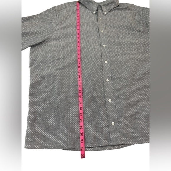 KS SIGNATURE BIG MENS LONG SLEEVE SHIRT BUTTON DOWN SIZE BIG 18 33/4 - Picture 6 of 7